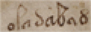Voynich writing - possibly ladaba